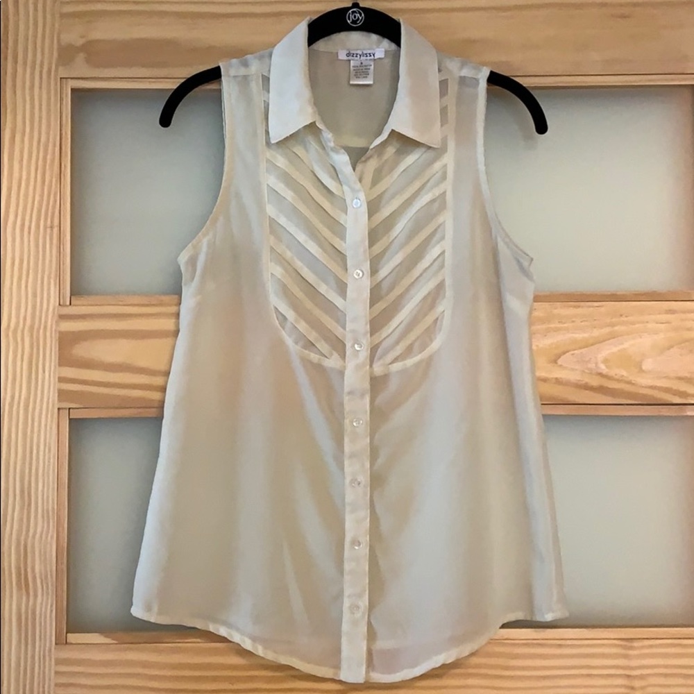 DizzyLizzy Sleeveless Blouse